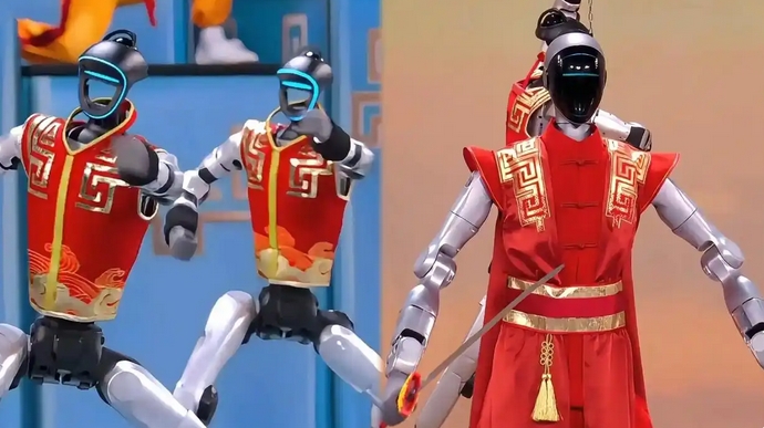 4家机器人企业春晚同台献技传递重要信息 中国人形机器人全面“开挂”