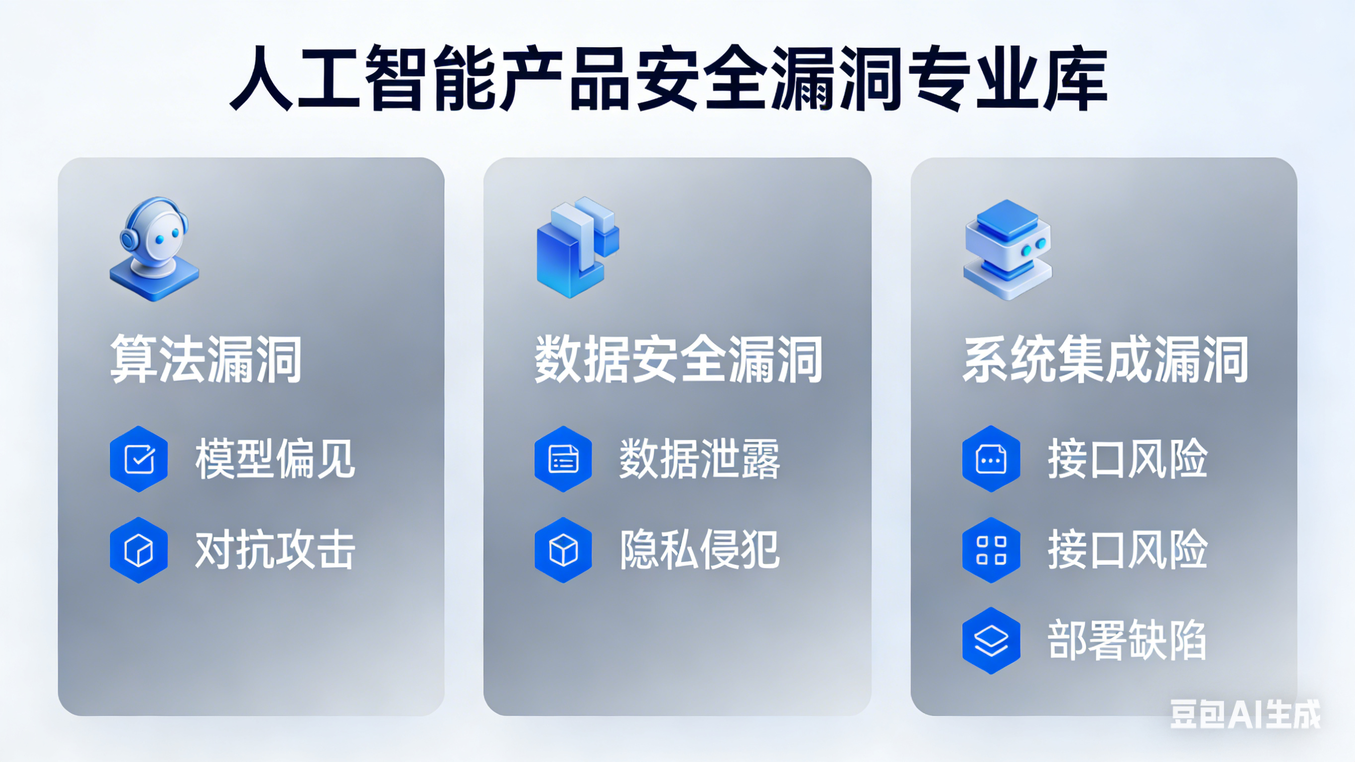 AI安全添屏障 人工智能产品安全漏洞专业库上线